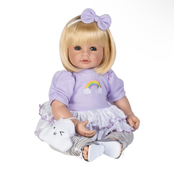 ADORA Toddler Time Over the Rainbow Baby doll + Clothes & Accessories NewOpenBox - Picture 1 of 10